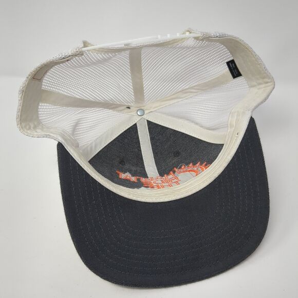 Habitat Ride The Tetons Snapback Trucker Hat Gray One Size Mesh Back - Picture 6 of 8